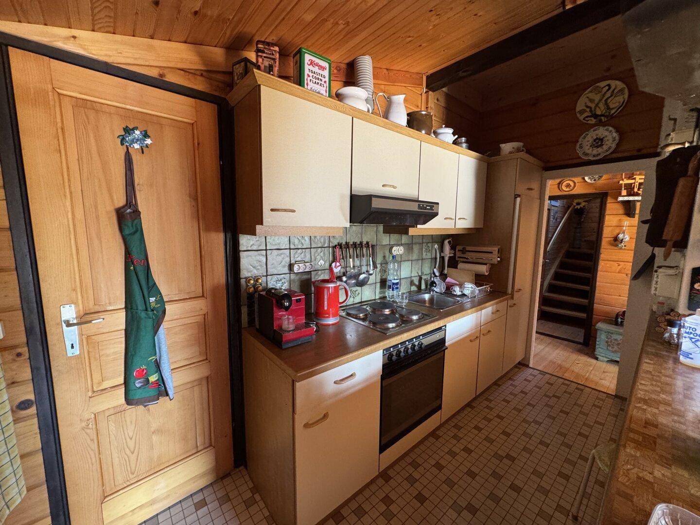 Sonniges Blockhaus mit Pool, Balkon &amp; Gartenidylle in Sollenau - Ansicht 5
