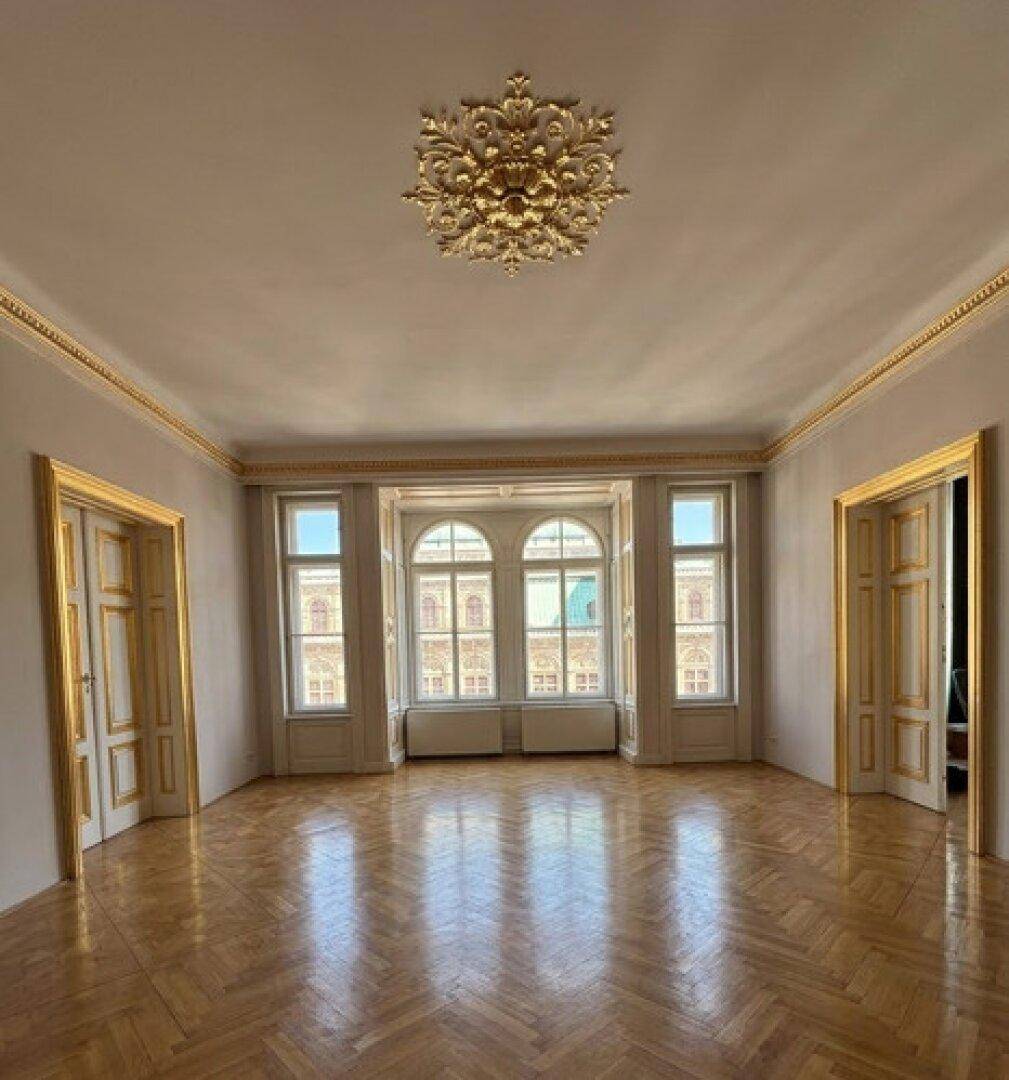 Prachtvolles Altbaubüro mit Blick auf die Oper - Ansicht 4