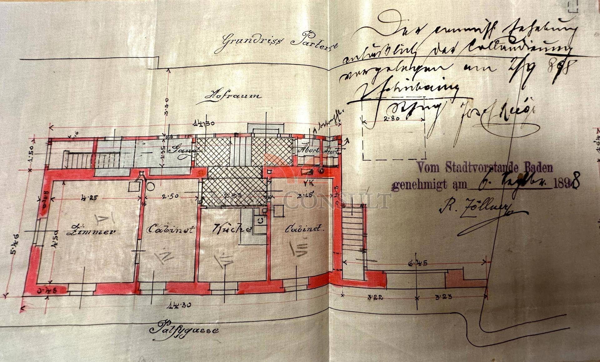 Grundriss Nebengebäude