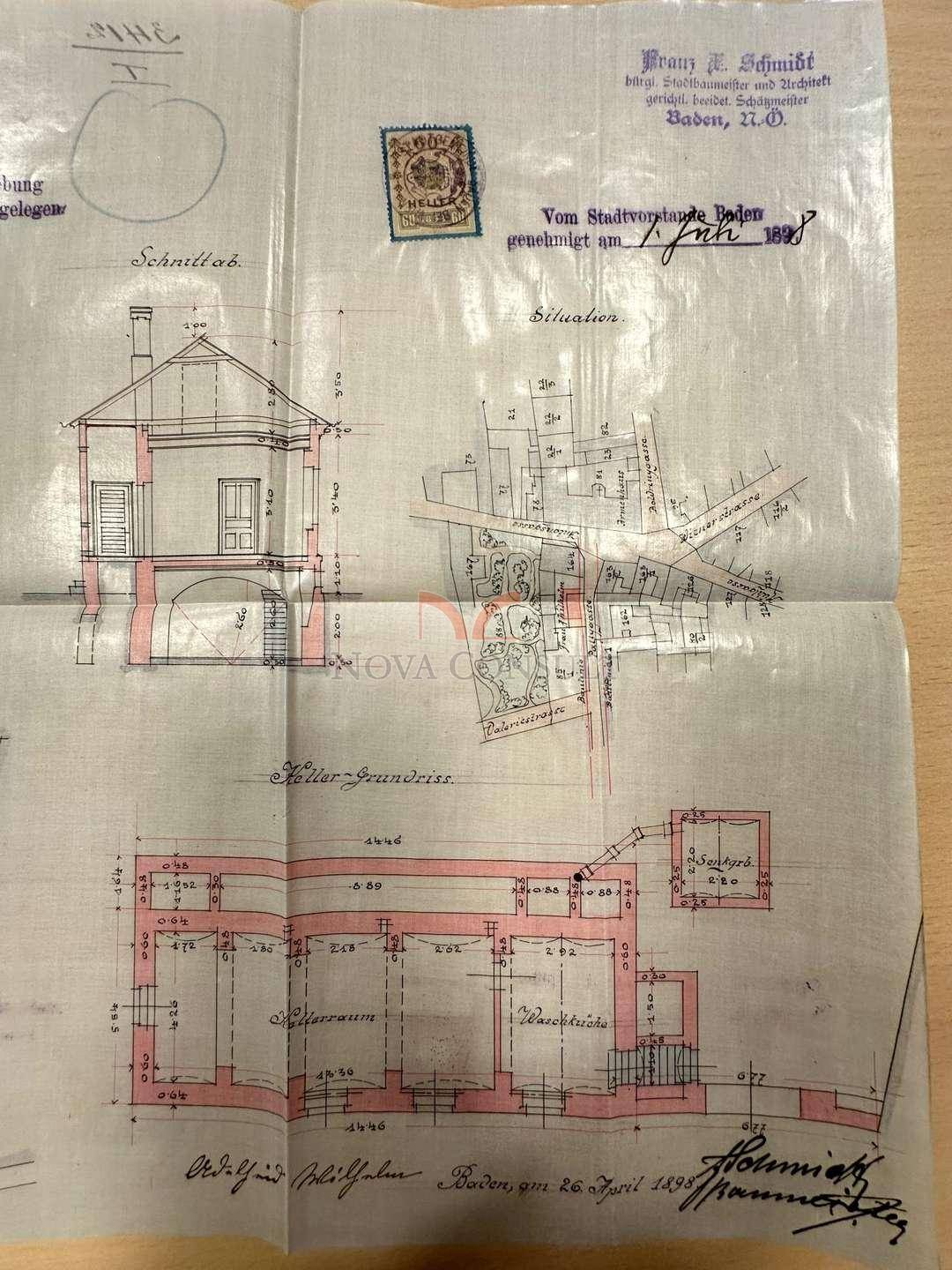 Grundriss Keller Nebengebäude