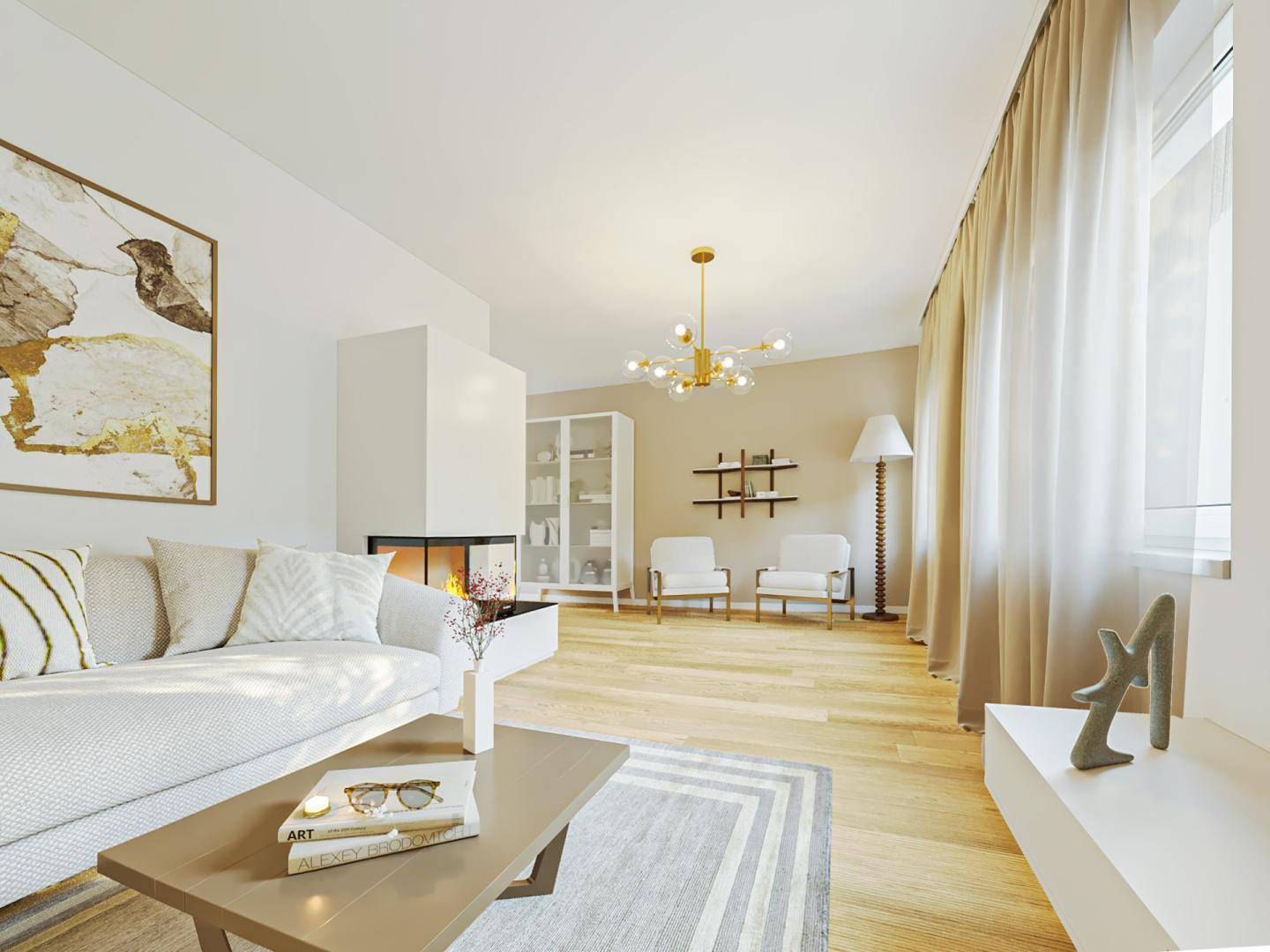 Wohnzimmer Gestaltungsidee