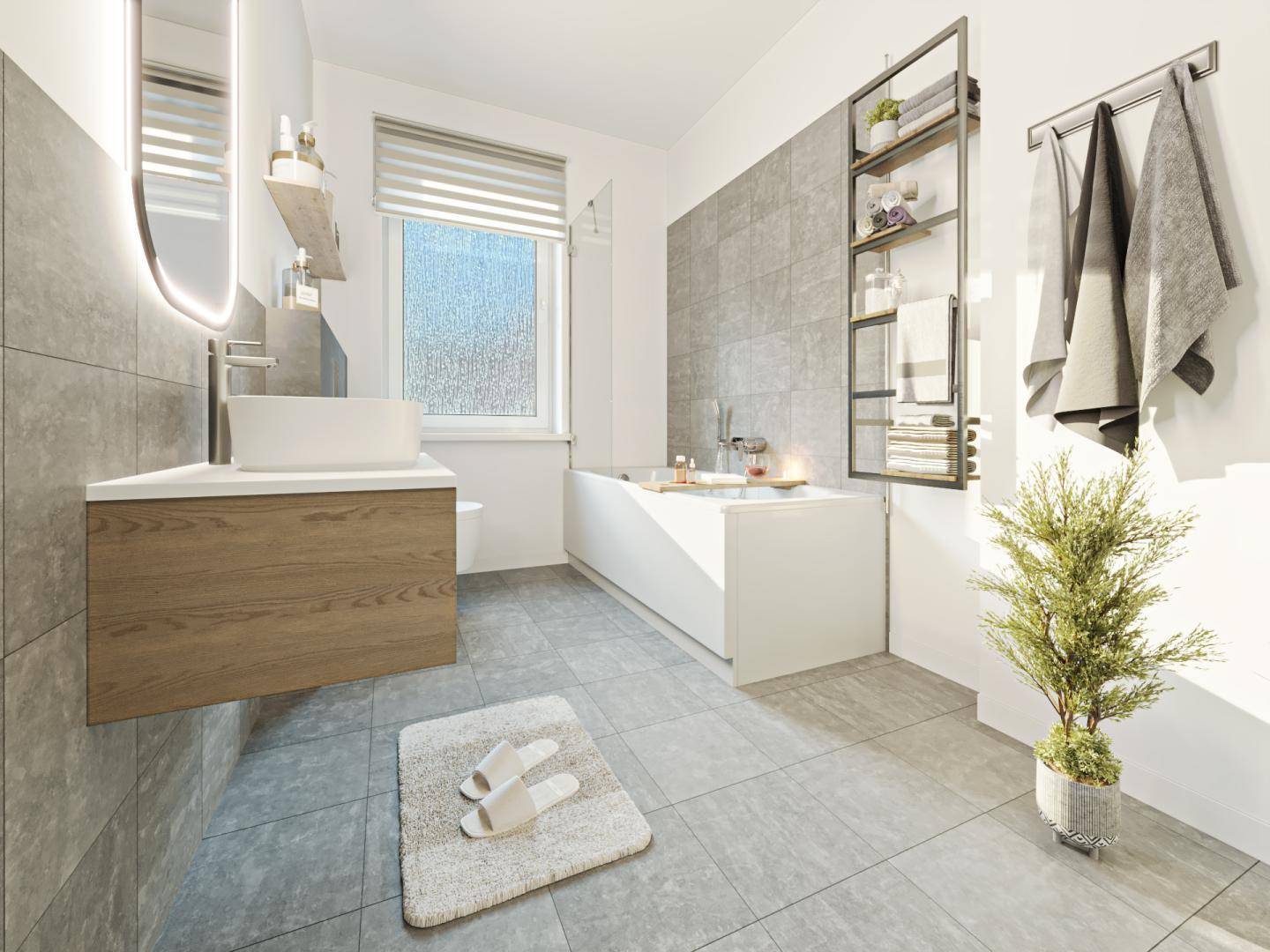 Badezimmer Gestaltungsidee