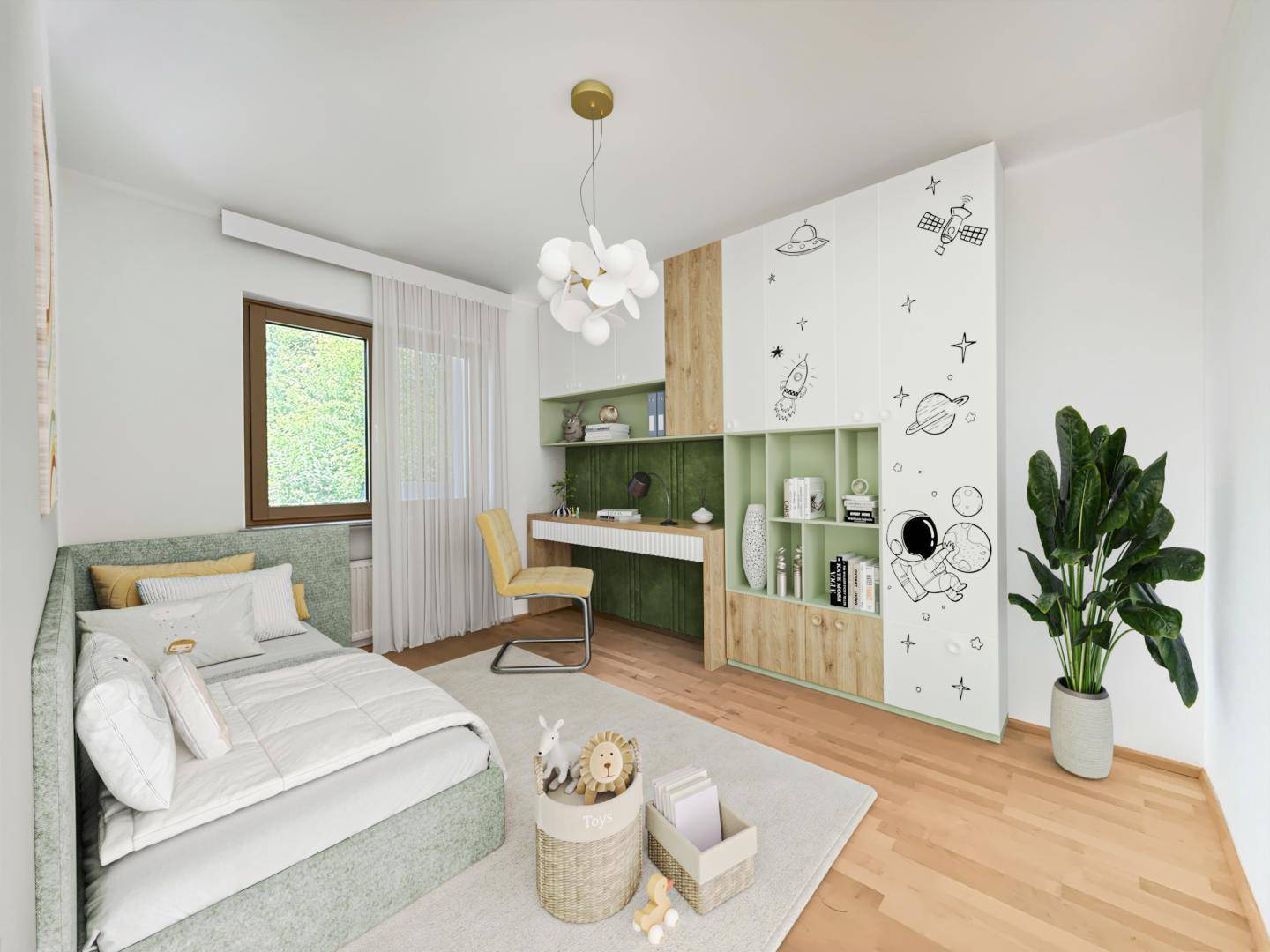 OG Kinderzimmer Gestaltungsidee