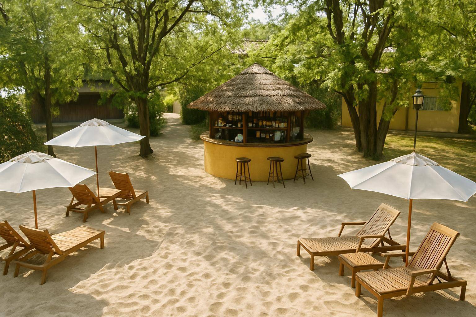 Strandbar Gestaltungsidee
