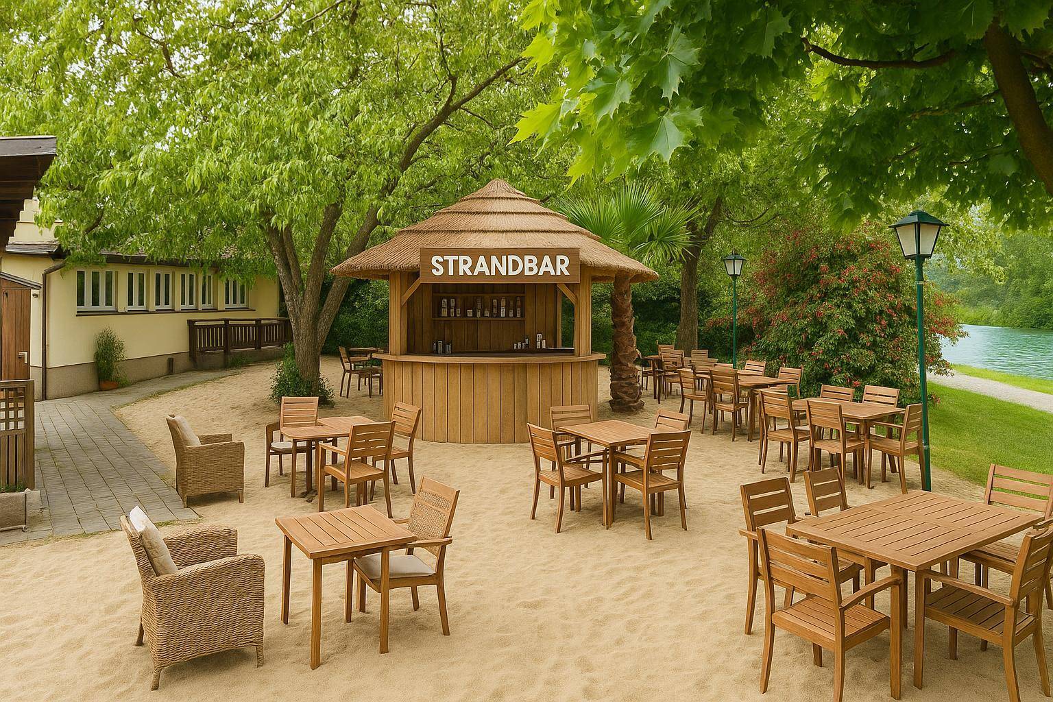 Strandbar Gestaltungsidee