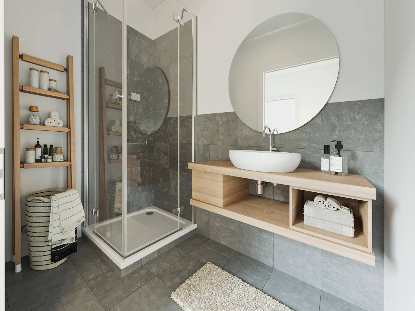 Gestaltungsidee Badezimmer