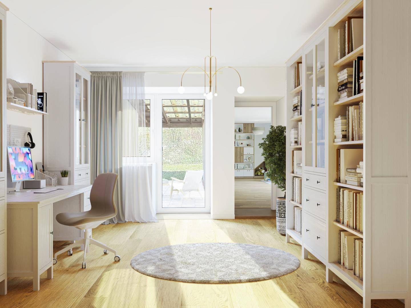Büro Gestaltungsidee