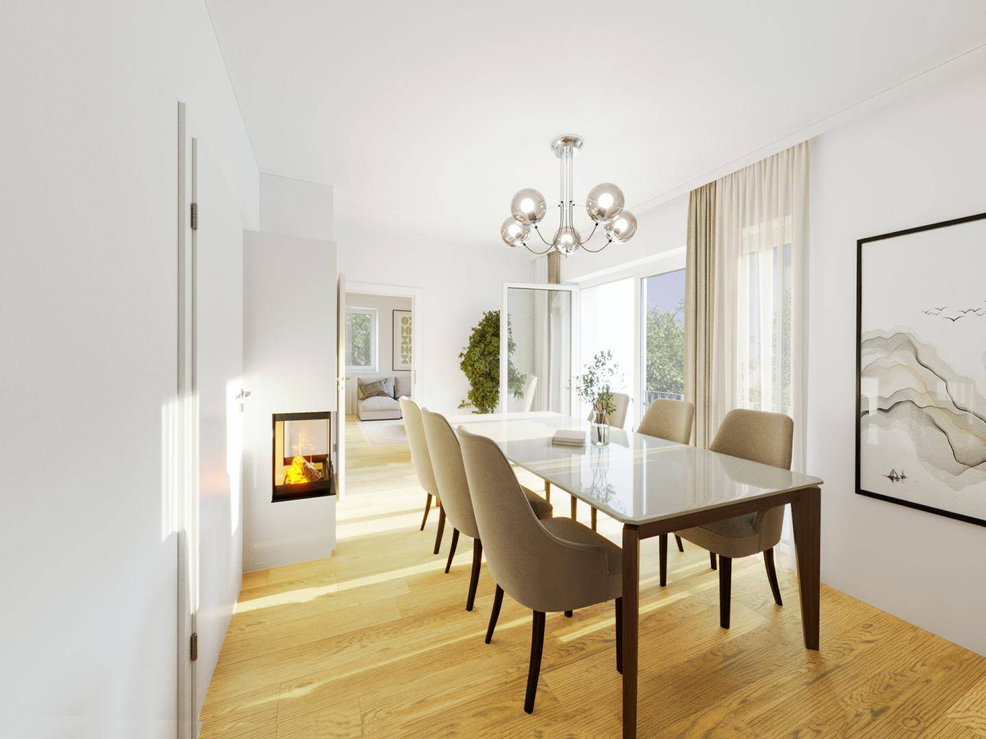 Esszimmer Gestaltungsidee