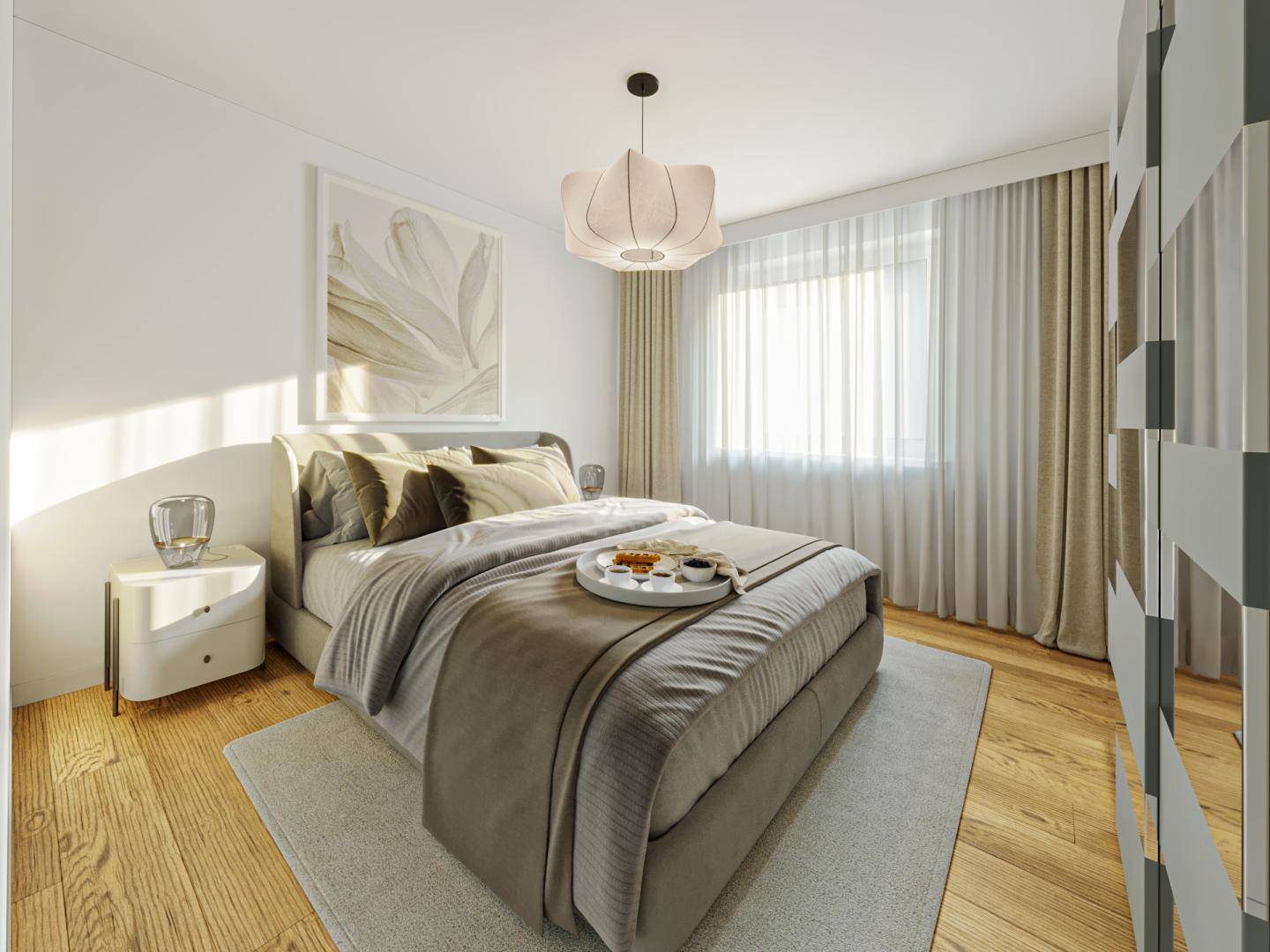 Schlafzimmer - Gestaltungsidee