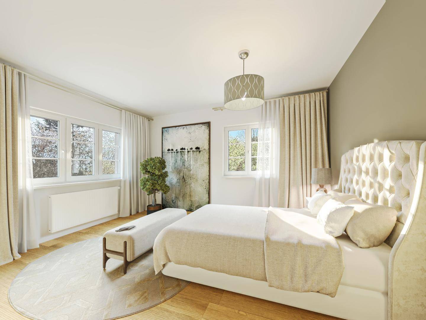 Schlafzimmer Gestaltungsidee