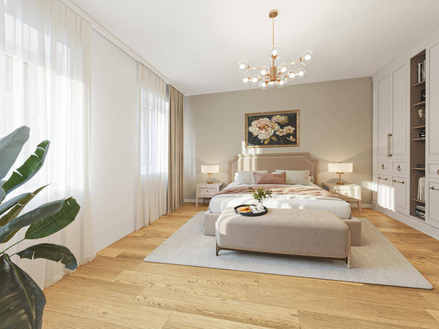 Schlafzimmer EG Gestaltungsidee