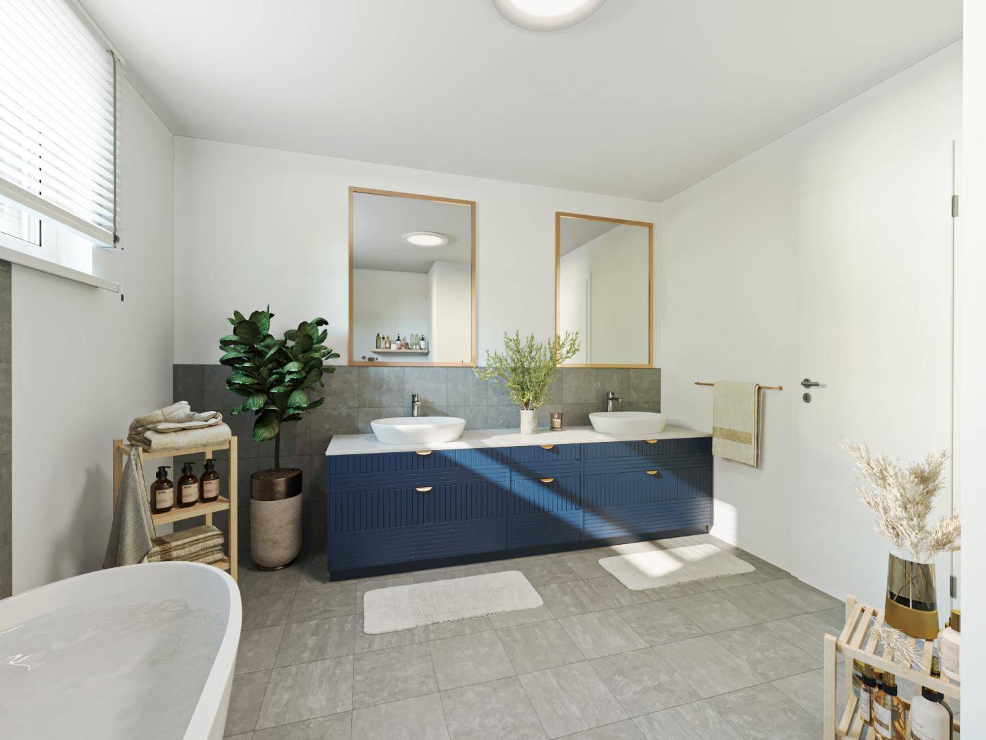 Badezimmer OG Gestaltungsidee