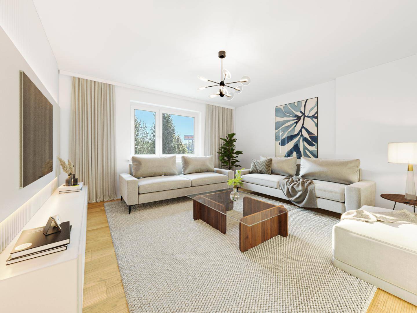 Wohnzimmer Gestaltungsidee