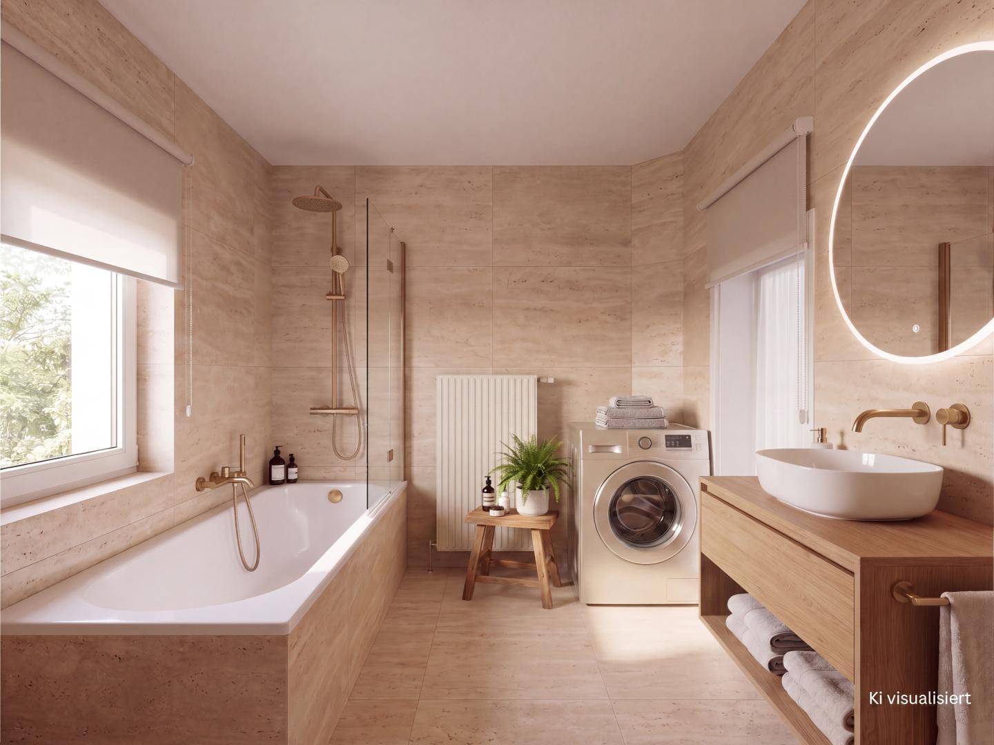Badezimmer Gestaltungsidee