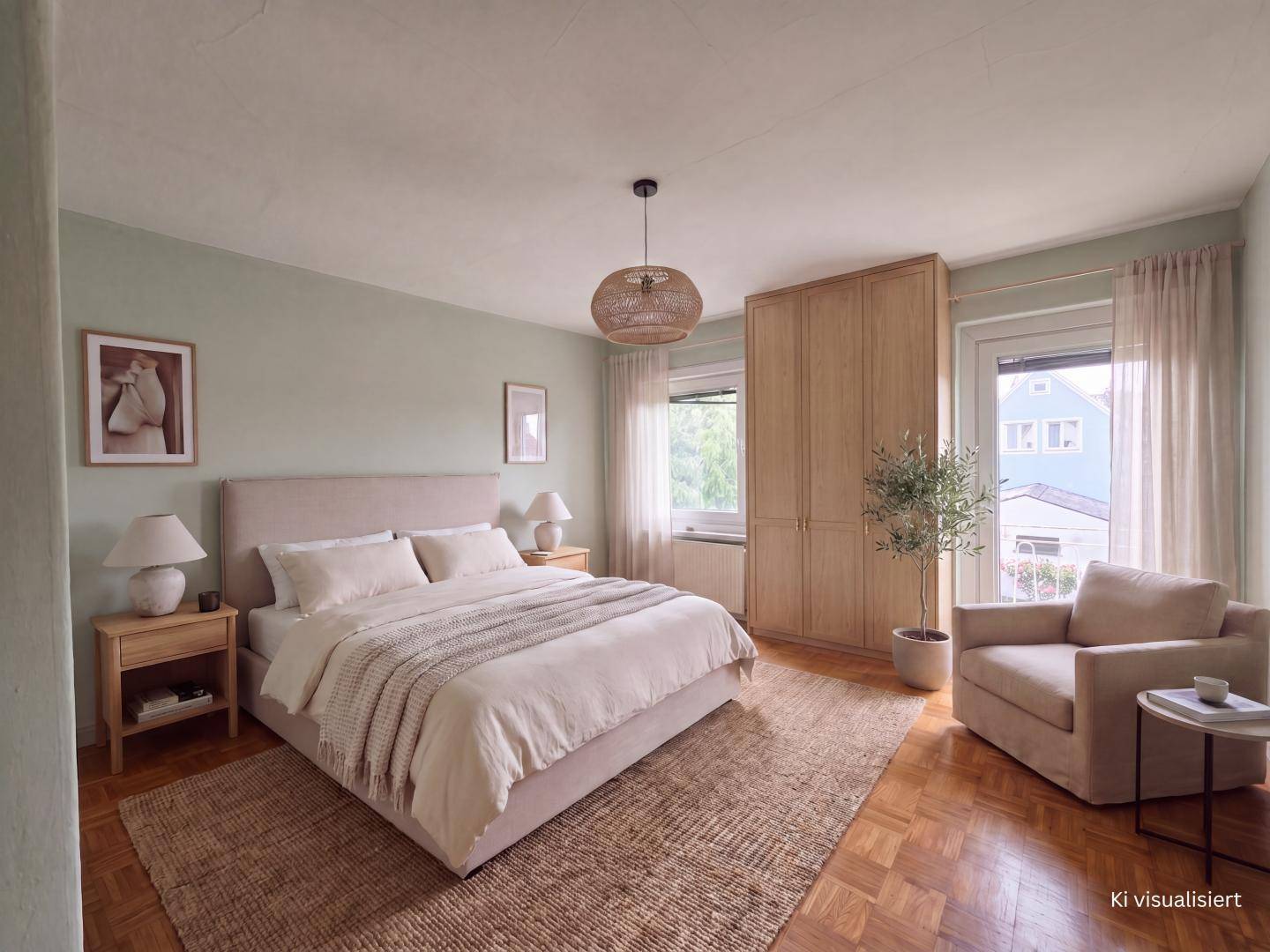 Schlafzimmer Gestaltungsidee