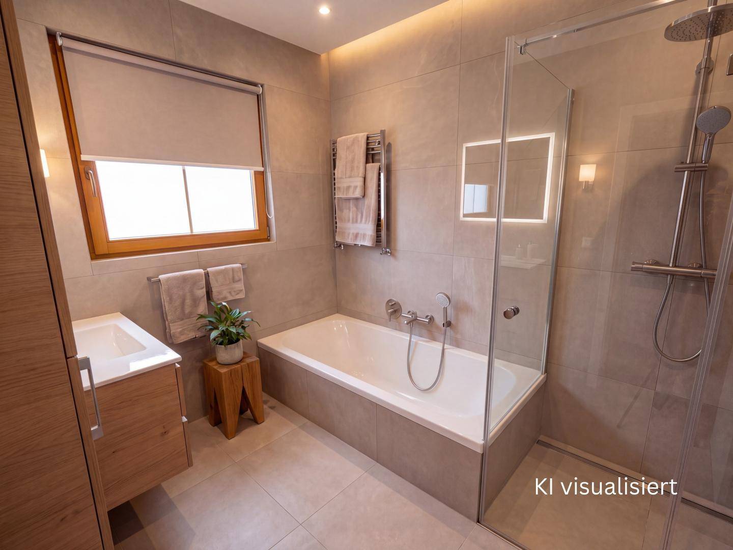 Badezimmer Gestaltungsidee