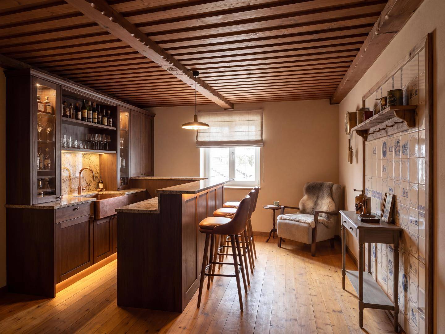 Kellerbar Gestaltungsidee
