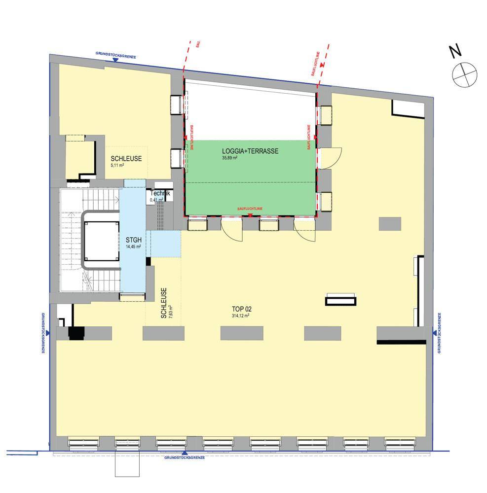 34304051_Plan 1. OG_Salzgries 12, 1010 Wien