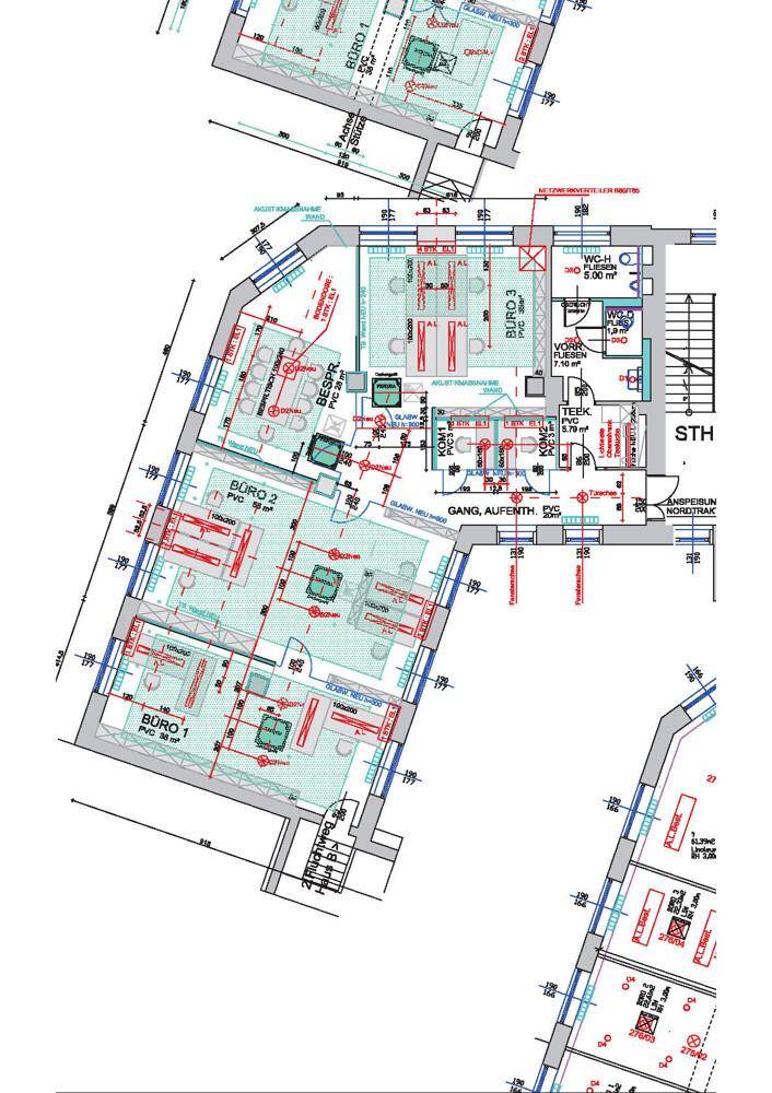 Salix Campus HausA_2_2 - Grundriss 196 m² 2. OG