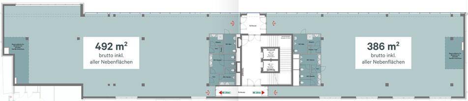 Grundriss 492 qm u 386 qm