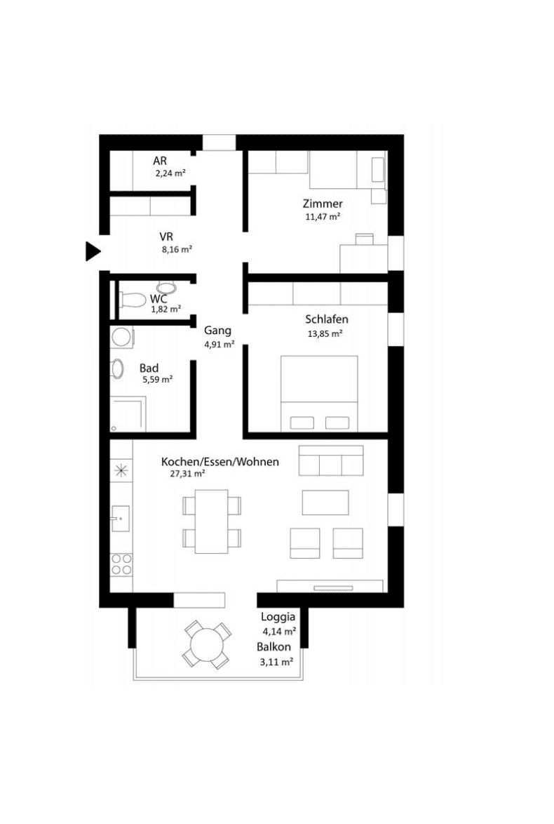Leistbares Wohnen - Novus Via - Landskron - Vista 2