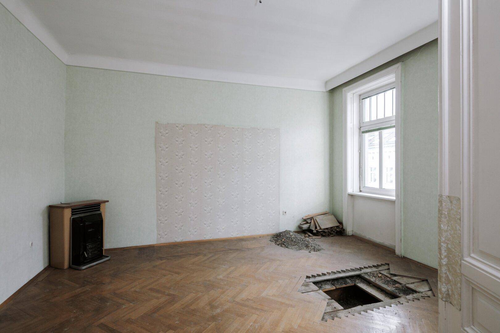 Sanierungsbedürftiges 3 Zimmer Altbau-Juwel in zenraler Lage von Döbling! – další