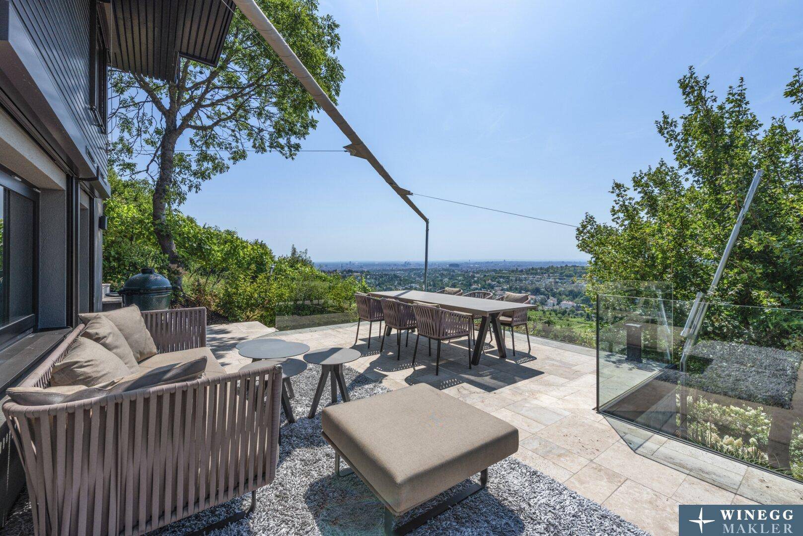 Terrasse mit Ausblick