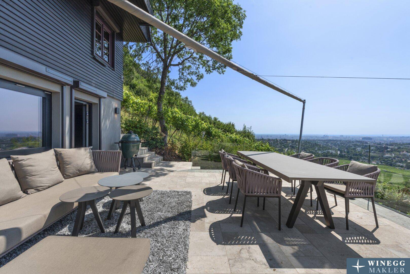 Terrasse mit Ausblick