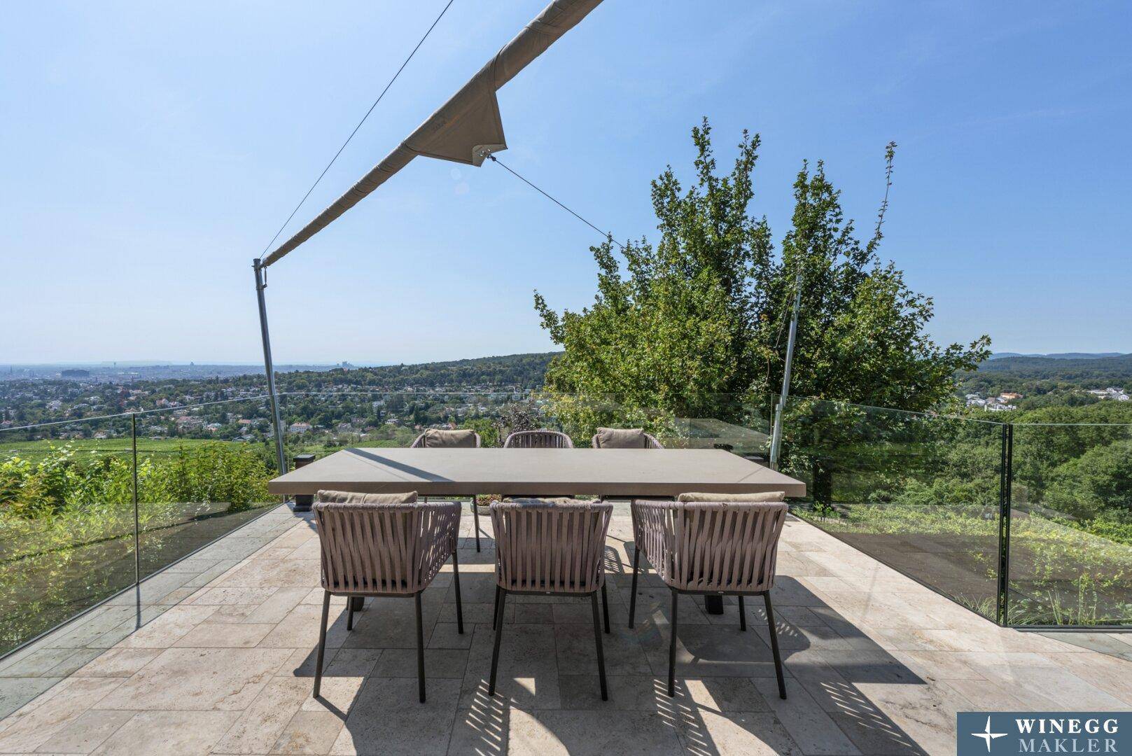 Terrasse mit Ausblick