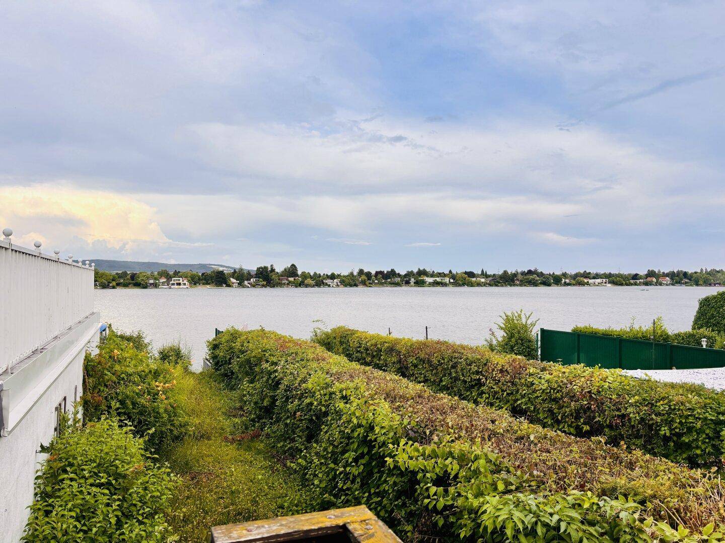 Ausblick vom Balkon