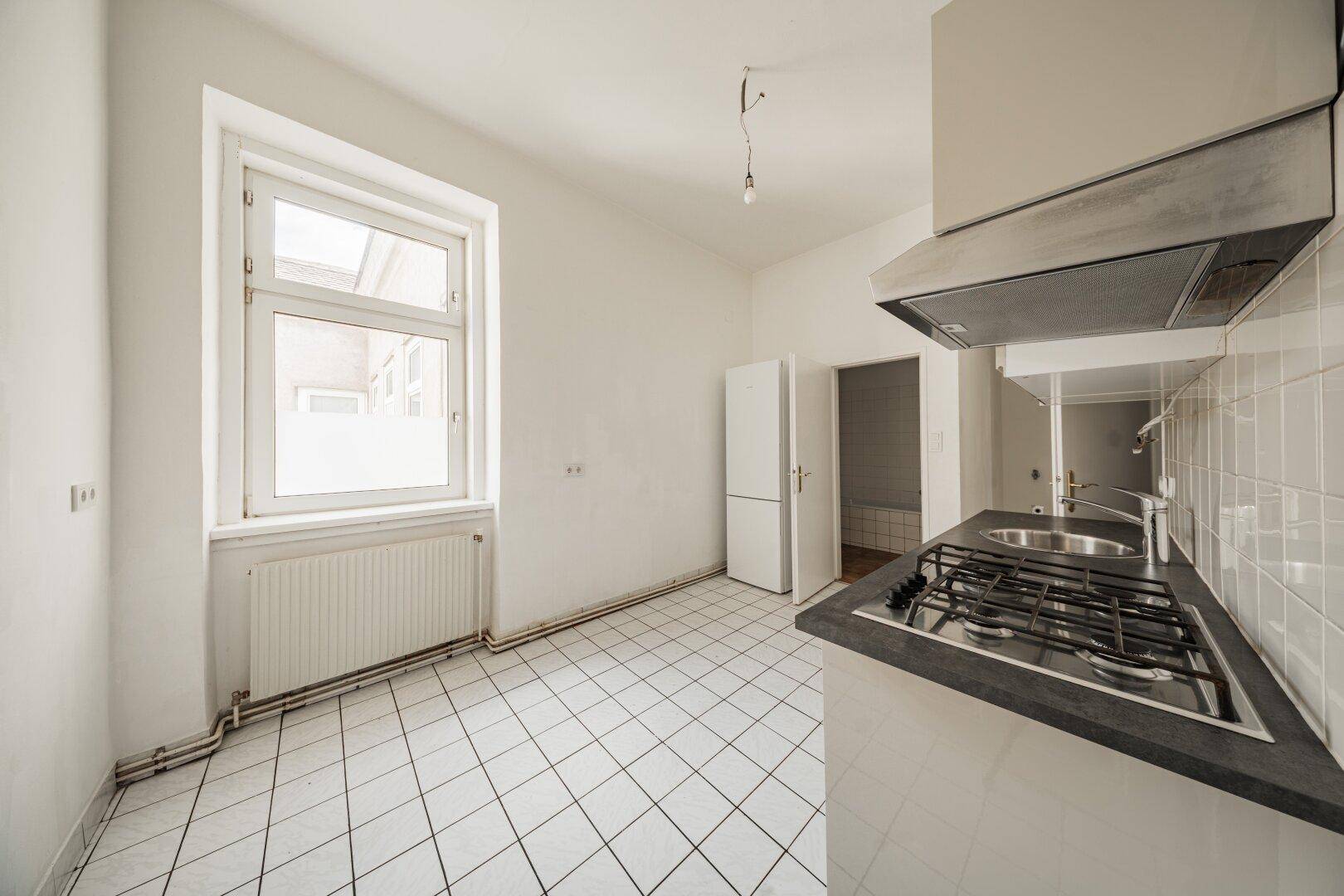Küche mit Fenster