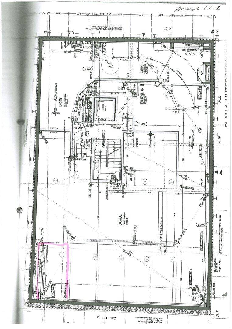 Garagenplan