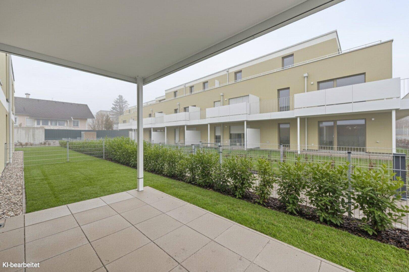 PROVISIONSFREI! Durchdachte 3-Zimmer-Wohnung | Garten aus allen Räumen begehbar | Große Terrasse - Mehr