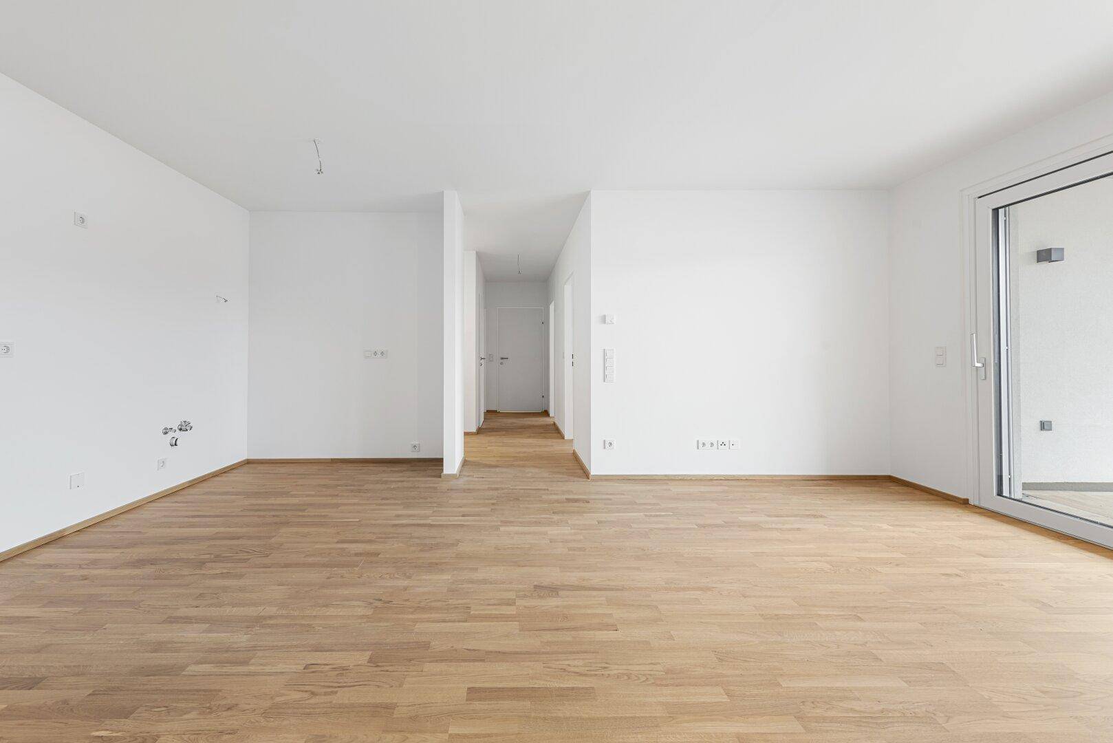 PROVISIONSFREI! Sofort vermietbare 3-Zimmer-Gartenwohnung mit sonniger Terrasse | Erstbezug | Perfekt für Anleger - Widok 5