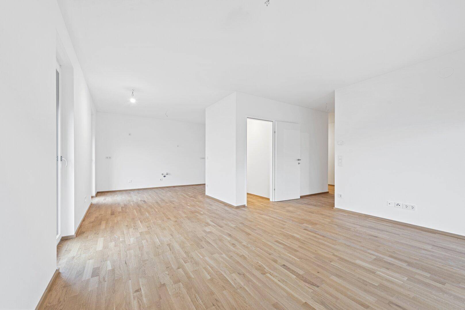 PROVISIONSFREI! Großzügig geplante 2-Zimmer-Wohnung mit traumhaftem Garten | Viel Privatsphäre | Sofort vermietbar - Ansicht 6