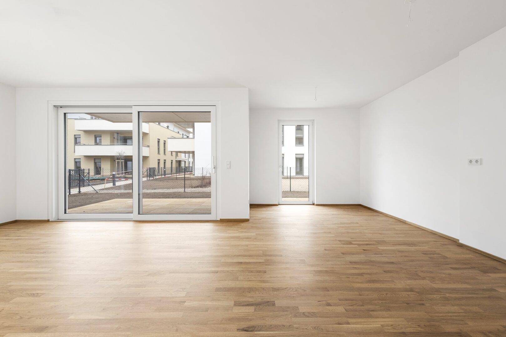 PROVISIONSFREI! Hochwertig konzipierte 3-Zimmer-Wohnung mit Garten | Offene Wohnküche, Schrankraum | Tiefgarage - Widok 3