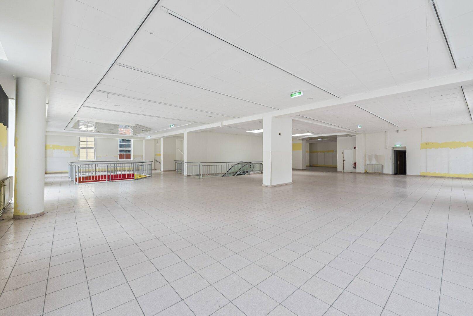 Mach diesen außergewöhnlichen Ort zu deinem! Großzügige Fläche in Bestlage von Wiener Neustadt | Zwei Etagen | Rolltreppe und Lift - Ansicht 6
