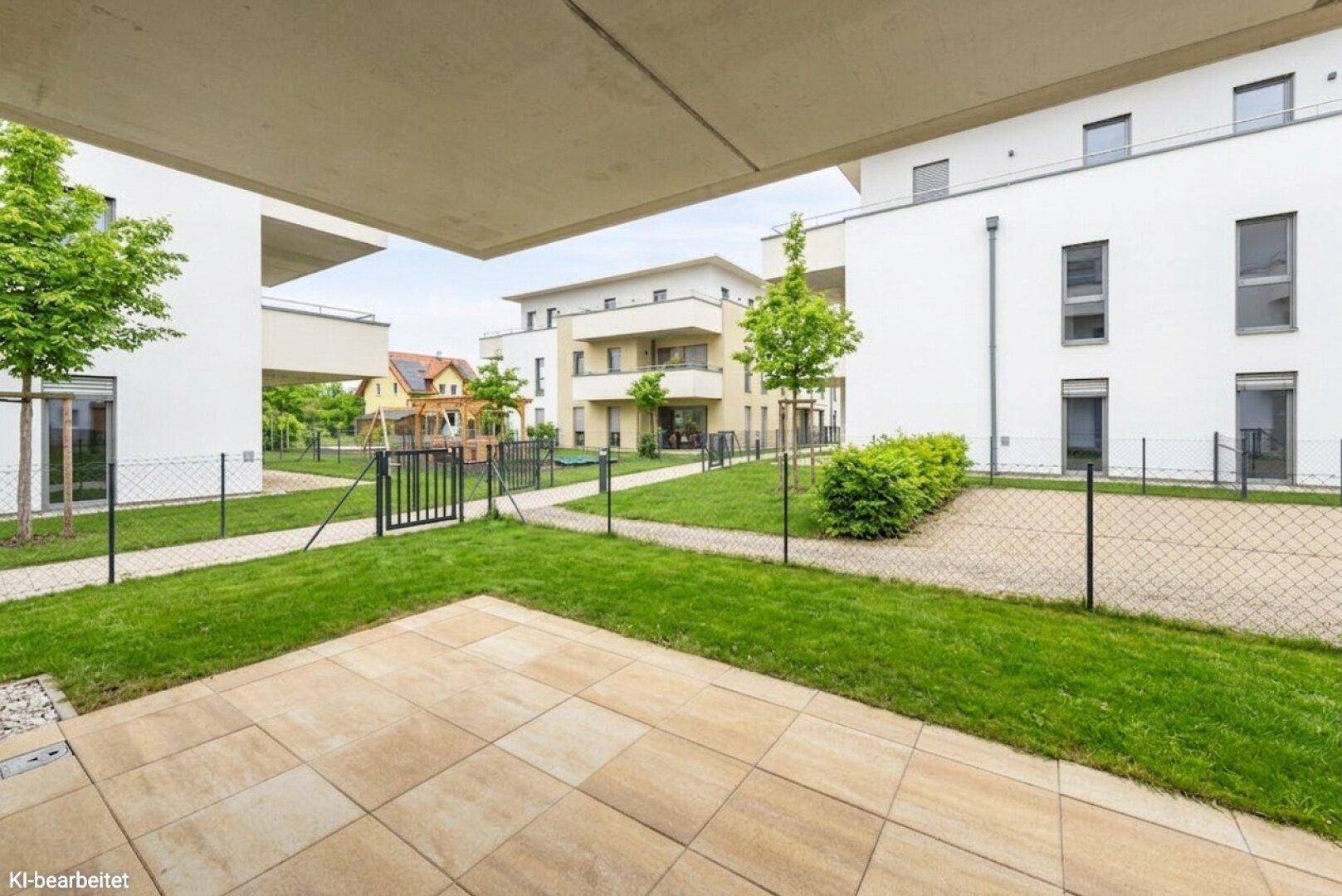 Terrasse und Garten
