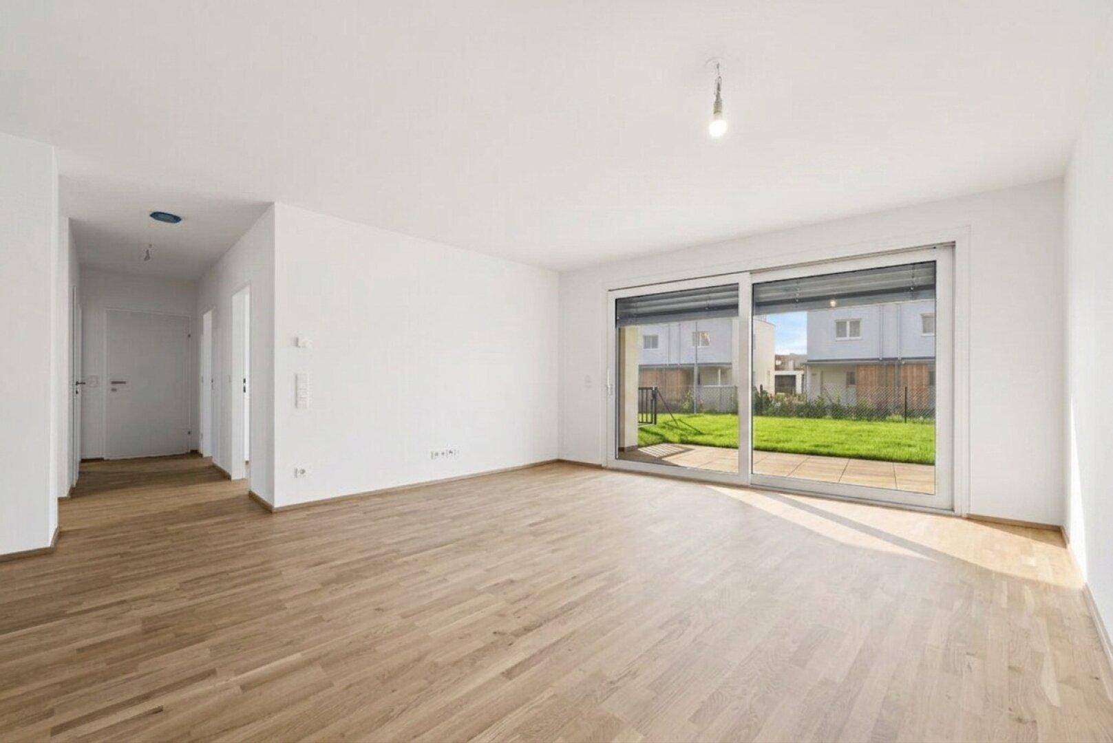 PROVISIONSFREI! Lichtdurchflutete 3-Zimmer-Wohlfühlwohnung mit Garten | Süd-West-Ausrichtung - Ansicht 2