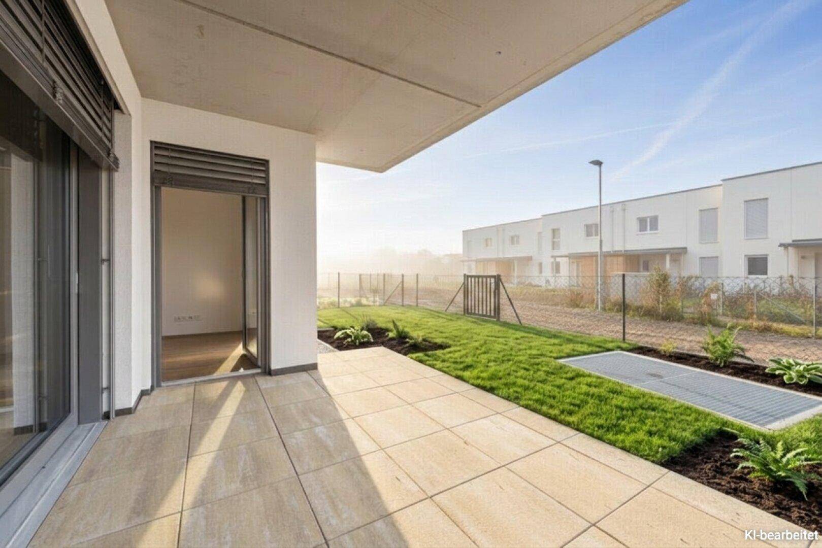 PROVISIONSFREI! Lichtdurchflutete 3-Zimmer-Wohlfühlwohnung mit Garten | Süd-West-Ausrichtung - Ansicht 3