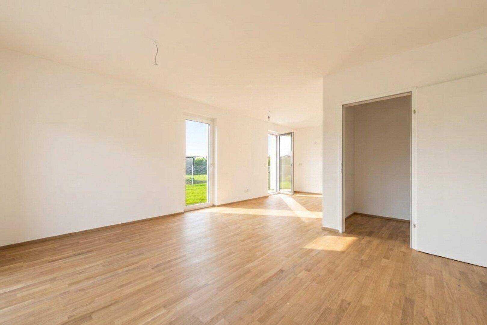 PROVISIONSFREI! Großzügig geplante 2-Zimmer-Wohnung mit traumhaftem Garten | Viel Privatsphäre | Sofort vermietbar - Ansicht 5