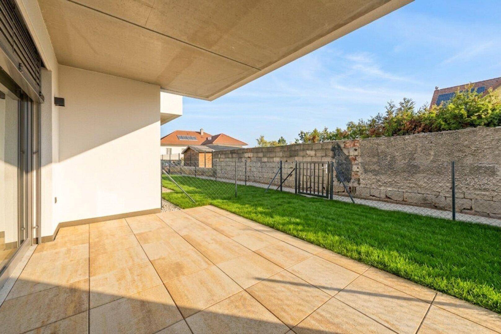 PROVISIONSFREI! Ideal geplante 2-Zimmer-Gartenwohnung | Abstellraum, Privatsphäre | Bezugsfertig – pohled 6
