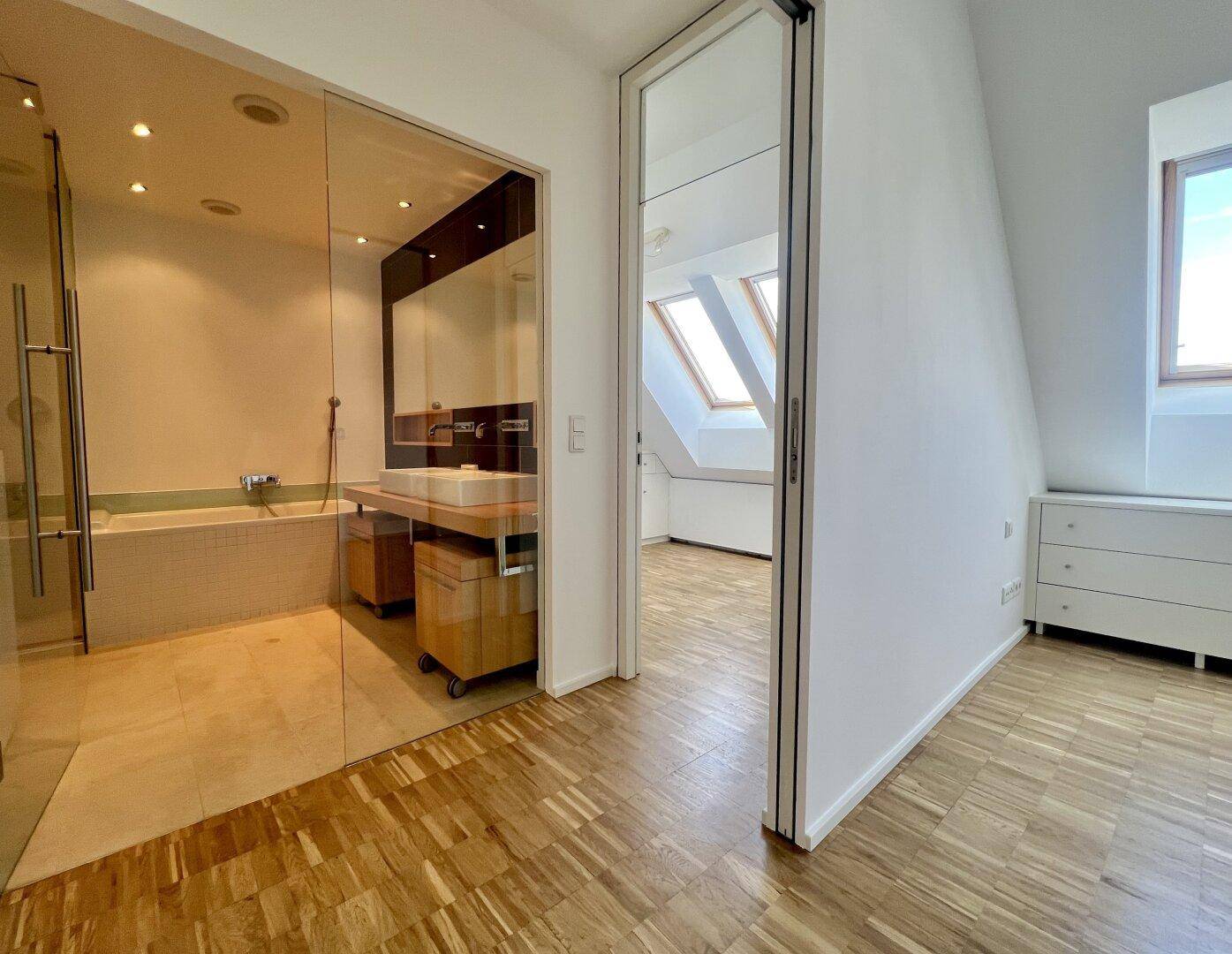 Blick Badezimmer