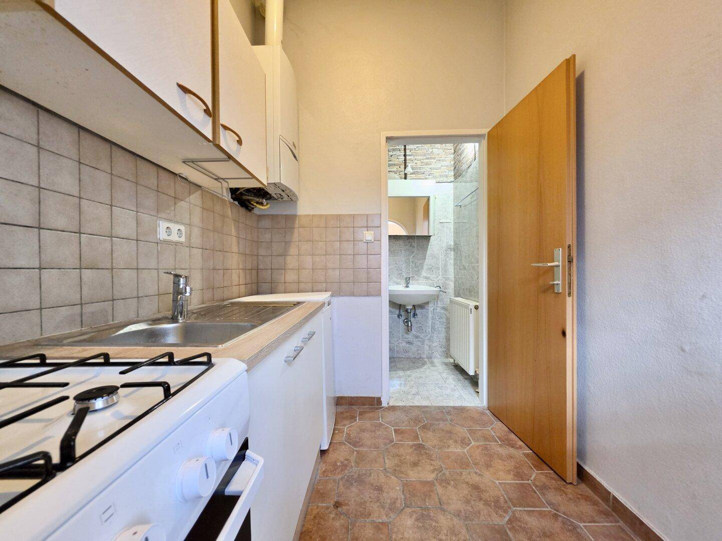Küche mit Fenster