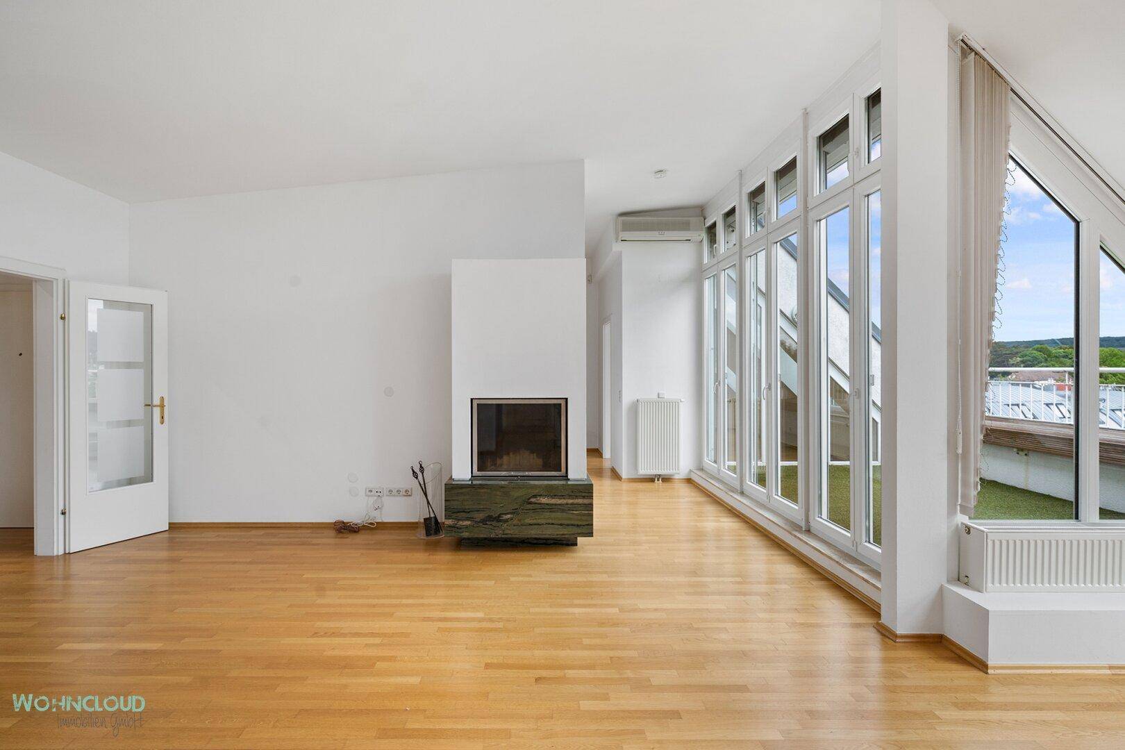 OFFENER KAMIN im Wohnbereich
