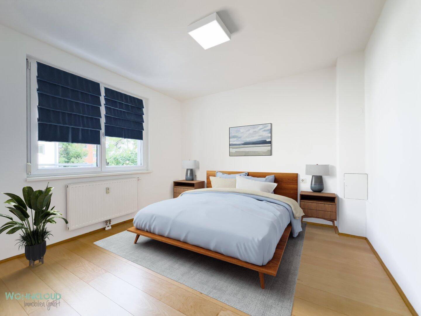 EINRICHTUNGSBEISPIEL SCHLAFZIMMER