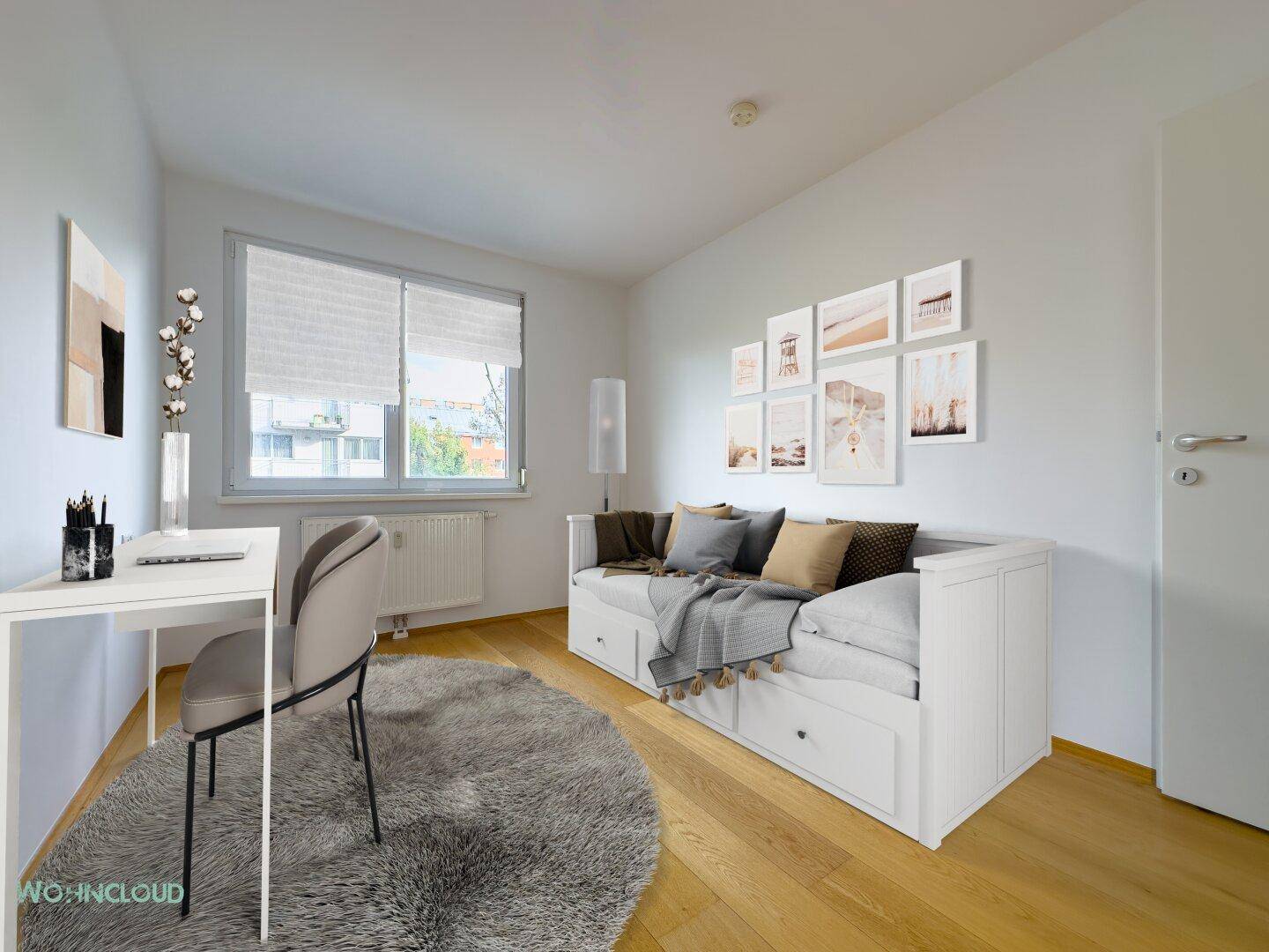 EINRICHTUNGSBEISPIEL ARBEITSZIMMER