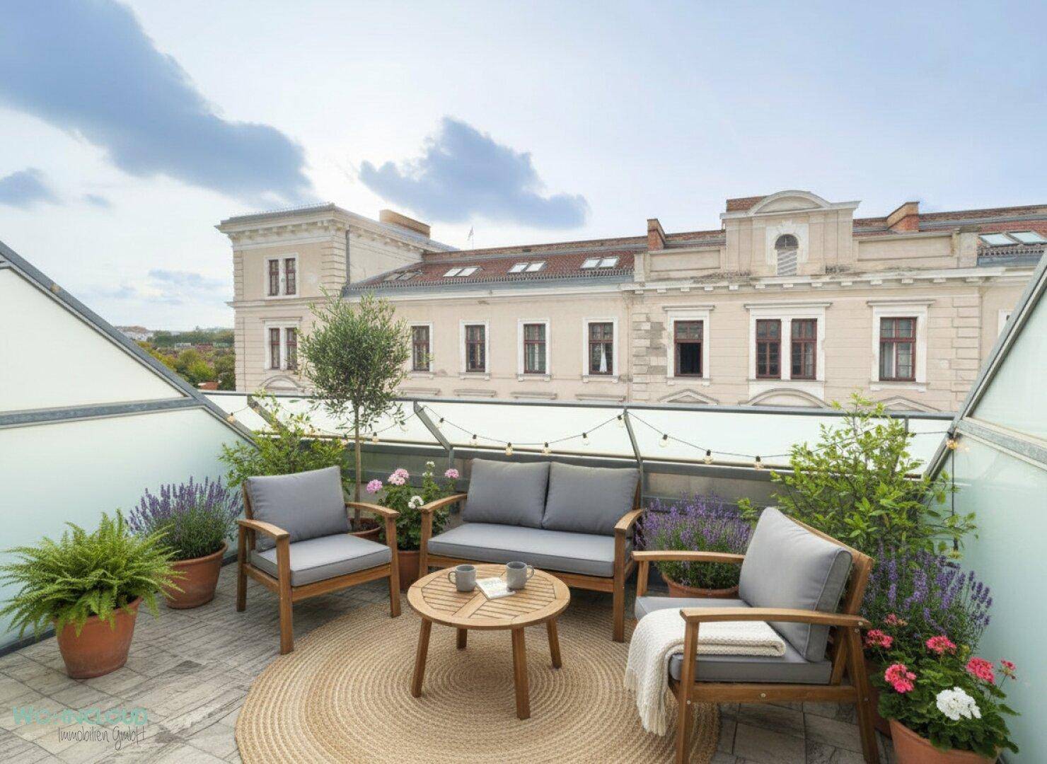 EINRICHTUNGSBEISPIEL TERRASSE