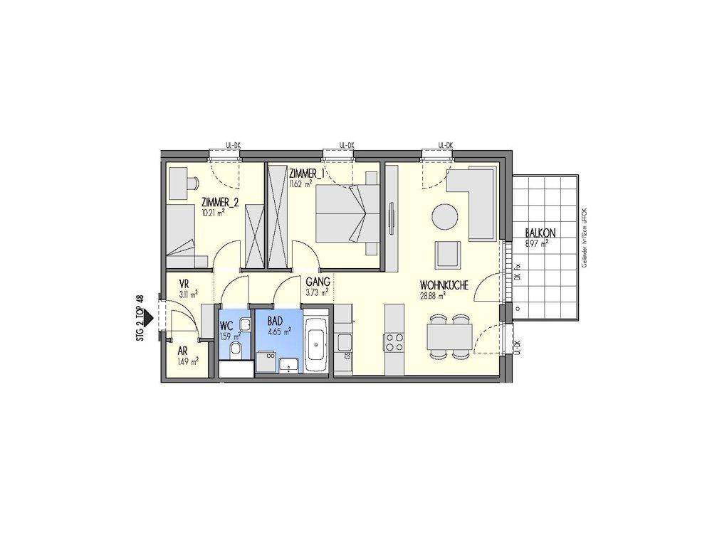 Plan 02-048 - Projekt Living Point 21, Stand 18.10.2022