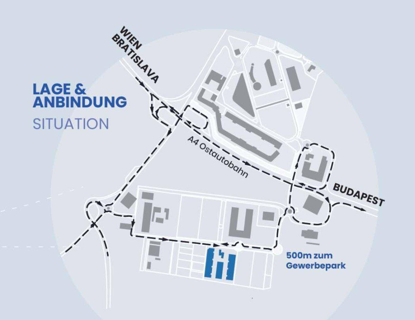 Ihr Standort für Produktion, Gewerbe, Lager oder Büro in Neusiedl am See - ab 1207 m² Nutzfläche - Όψη 6